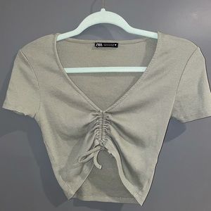 Short Sleeve Crop Top
